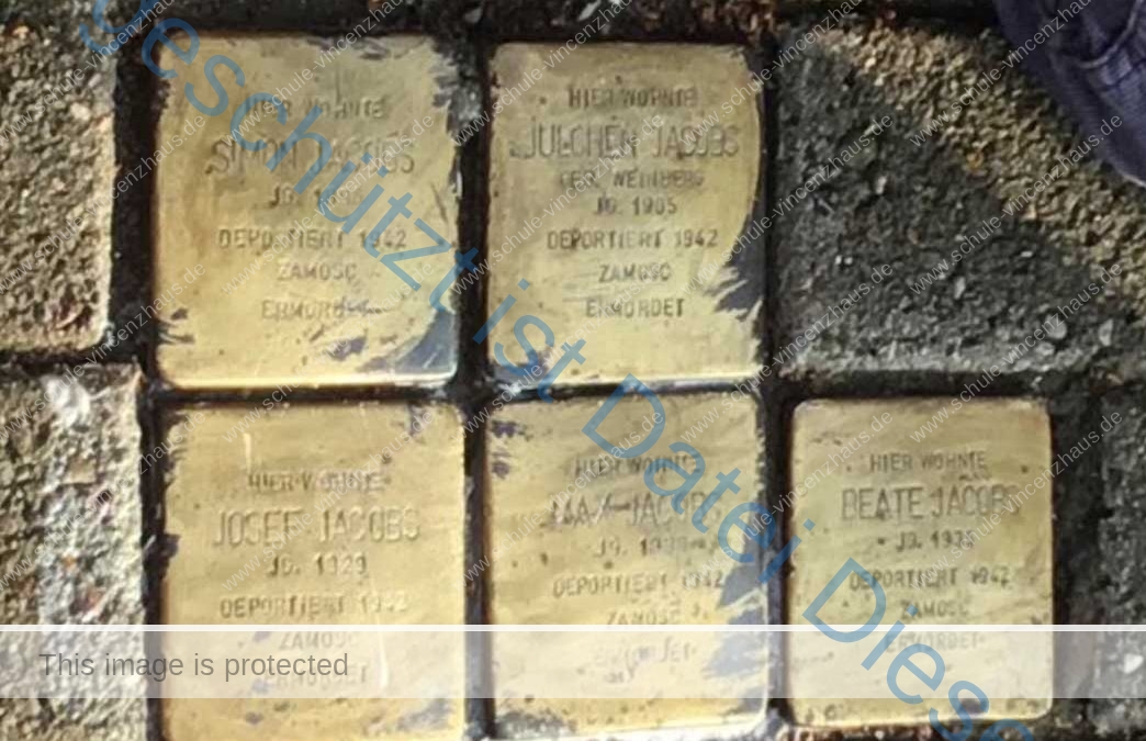 Schüler erinnern an Judenverfolgung