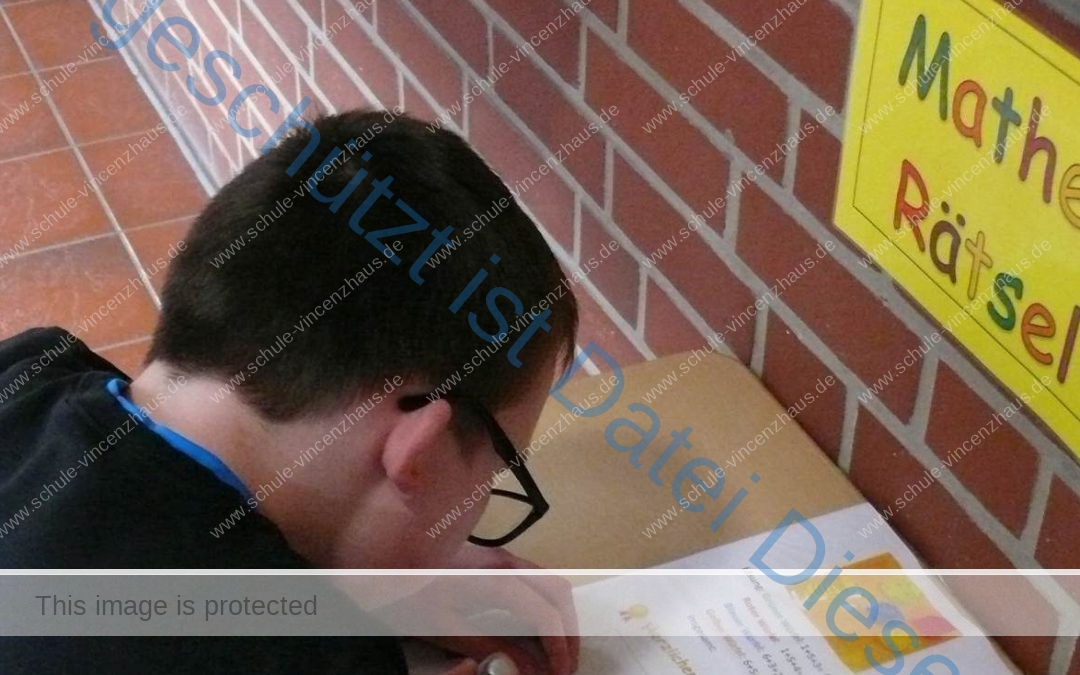 Eine Schule im Rätselfieber