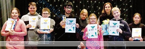 Sieger des Vorlesewettbewerbs