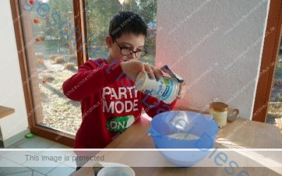 Klasse 5b genießt 5 Sterne Frühstück