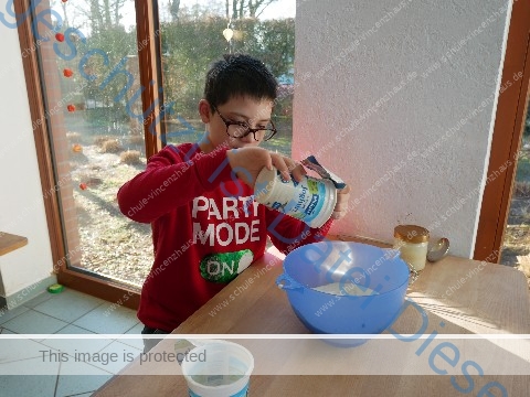 Klasse 5b genießt 5 Sterne Frühstück