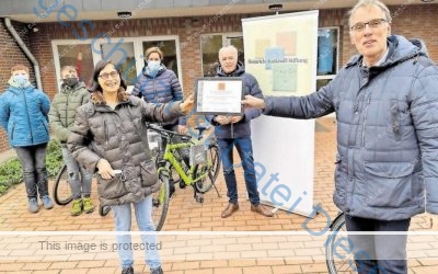 Vier neue Fahrräder DANK Heinrich-Kalkhoff-Stiftung
