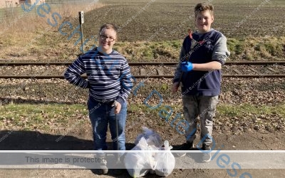 Klasse 6b setzt sich für saubere Umwelt ein