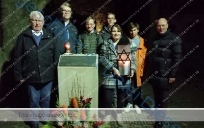 Gedenkveranstaltung für die Opfer der Judenverfolgung