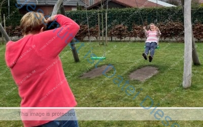 Fotoshooting in der Klasse 10a