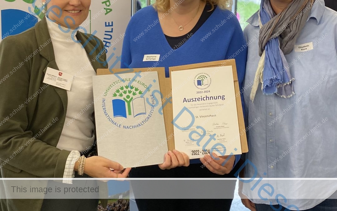 Auszeichnung zur Umweltschule