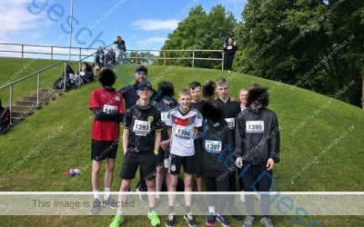 Erfolgreiche Teilnehme am Friesoyther Inklusionslauf